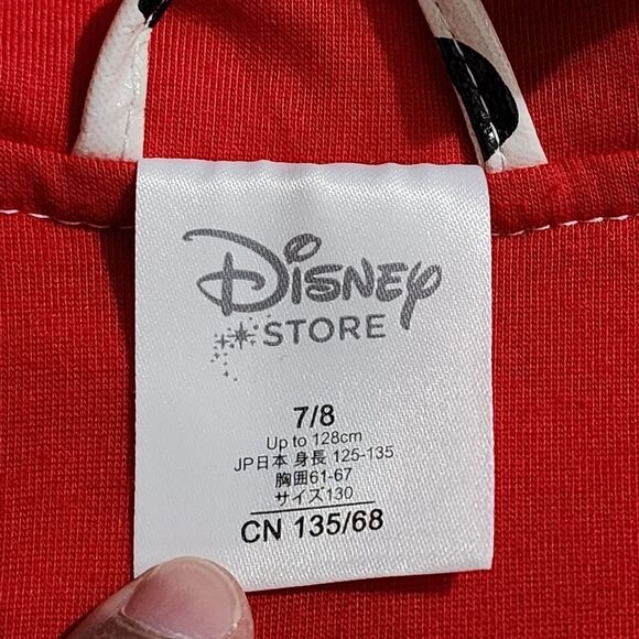 Girls Vintage Disney Store 101 Dalmatians Print Hooded Raincoat Jacket Size 7/8 - Picture 12 of 15